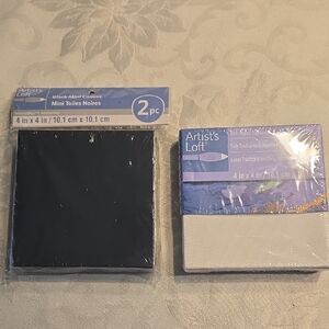 Black and White Mini Canvas Bundle